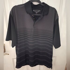Pebble Beach Performance Polo Style Shirt Size L